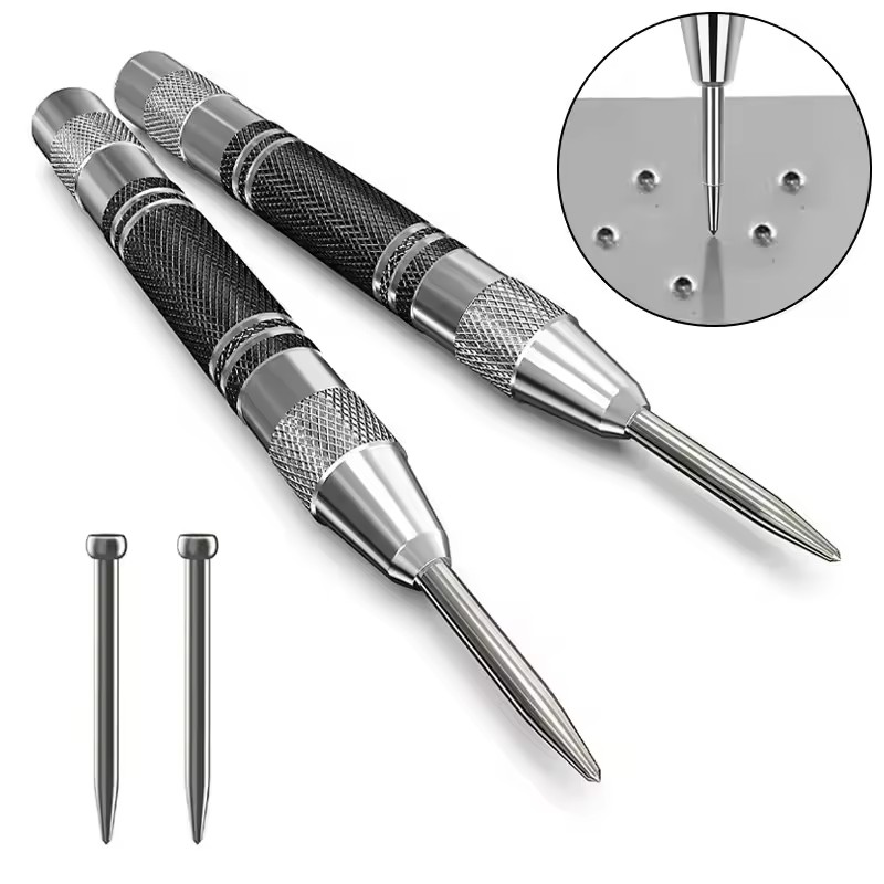 Hand Tools - Automatische centerpons, raambreker, houtbewerkingspons, metaalboorgereedschap, automatische