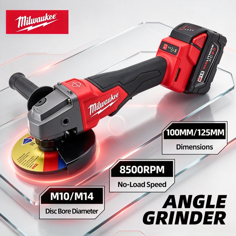 Brushless Angle Grinder Battery Powered - Nieuwe, originele, authentieke Milwaukee 125 mm