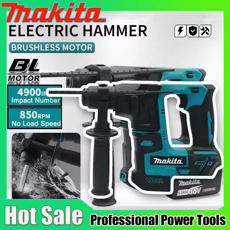Makita borstelloze hamer accu- - Brushless Cordless Electric Drill 18V recensie en prijs