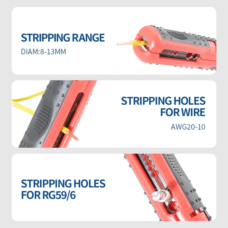 Multifunctionele draadstripper - Automatic Wire Stripper Cutter recensie en prijs