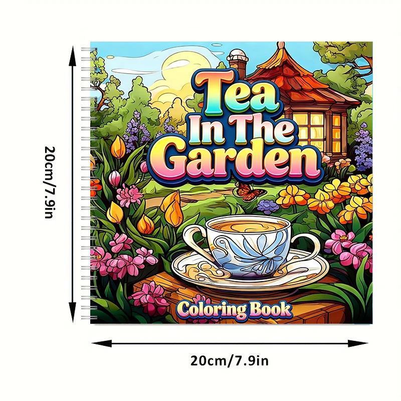 Tea In The Gardens kleurboek v - Garden Tools recensie en prijs